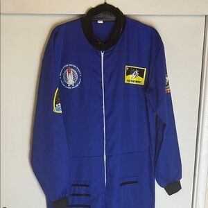 Source Unknown Blue costume NASA jumpsuit size large